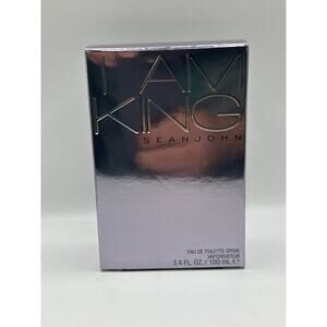 Sean John I Am King Mens Cologne 3.4 FL.OZ/100 ML Open box